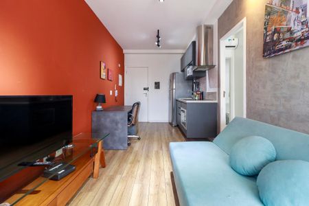 Studio de kitnet/studio para alugar com 1 quarto, 42m² em Cidade Monções, São Paulo