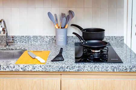 Cozinha de apartamento à venda com 2 quartos, 35m² em Brás, São Paulo