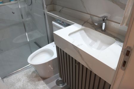 Apartamento à venda com 86m², 3 quartos e 2 vagasBanheiro da Suíte