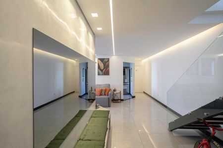 Sala 1 de apartamento à venda com 3 quartos, 200m² em Paquetá, Belo Horizonte