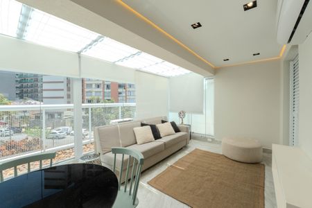 Sala de apartamento para alugar com 1 quarto, 65m² em Bela Vista, São Paulo