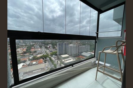 Varanda da Sala de apartamento para alugar com 1 quarto, 30m² em Butantã, São Paulo