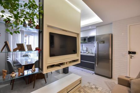 Sala de apartamento para alugar com 2 quartos, 47m² em Jardim Boa Vista (zona Oeste), São Paulo