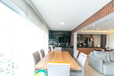 Varanda Gourmet de apartamento à venda com 3 quartos, 127m² em Jardim Chácara Inglesa, São Bernardo do Campo