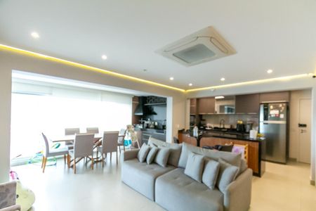 Sala de apartamento à venda com 3 quartos, 127m² em Jardim Chácara Inglesa, São Bernardo do Campo