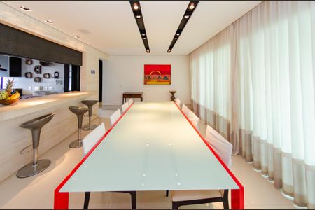 Sala de apartamento à venda com 4 quartos, 199m² em Belvedere, Belo Horizonte