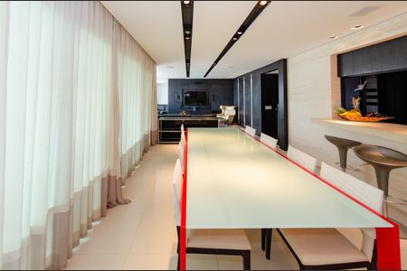 Sala de apartamento à venda com 4 quartos, 199m² em Belvedere, Belo Horizonte