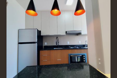 Cozinha de apartamento para alugar com 1 quarto, 42m² em Agronômica, Florianópolis