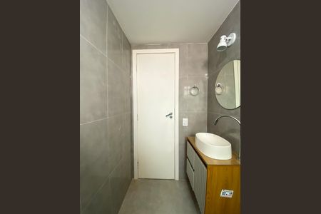 banheiro da suite de apartamento à venda com 3 quartos, 86m² em Campo Belo, São Paulo