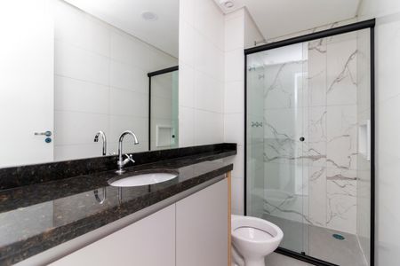 Banheiro de apartamento para alugar com 1 quarto, 31m² em Tatuapé, São Paulo