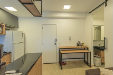Sala de apartamento à venda com 1 quarto, 33m² em Parque Industrial, Campinas