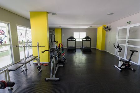 Apartamento à venda com 54m², 2 quartos e 1 vaga Apartamento à venda com 54m², 2 quartos e 1 vagaÁrea comum - Academia