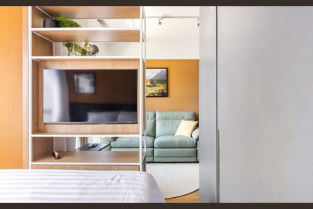 Sala de kitnet/studio à venda com 1 quarto, 32m² em Jardins, São Paulo