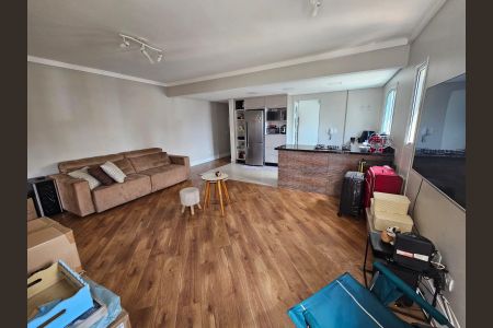 Sala de apartamento à venda com 1 quarto, 68m² em Jardim, Santo André