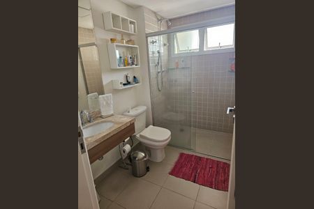 Banheiro de apartamento à venda com 1 quarto, 68m² em Jardim, Santo André