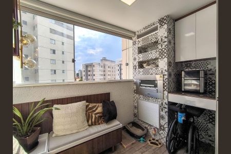 Varanda da Sala de apartamento para alugar com 3 quartos, 75m² em Ouro Preto, Belo Horizonte