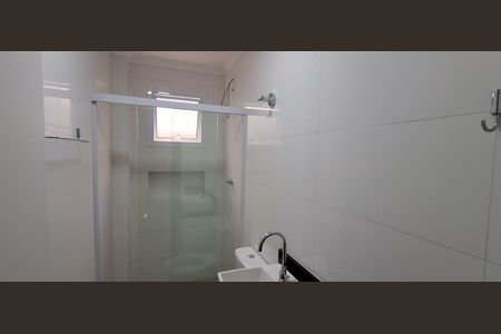 Banheiro Social de apartamento para alugar com 1 quarto, 44m² em Cerâmica, São Caetano do Sul