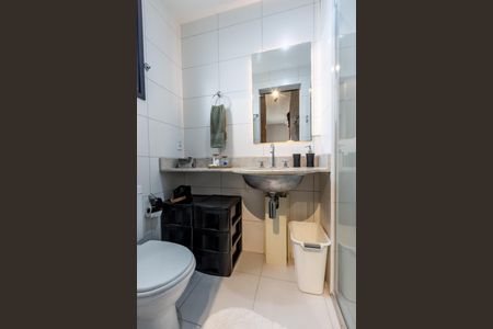 Apartamento para alugar com 65m², 1 quarto e 2 vagas Apartamento para alugar com 65m², 1 quarto e 2 vagasBanheiro da Suíte