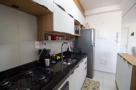 Cozinha de apartamento para alugar com 2 quartos, 60m² em Ferreira, São Paulo