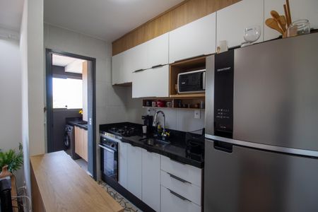 Cozinha de apartamento para alugar com 2 quartos, 60m² em Ferreira, São Paulo