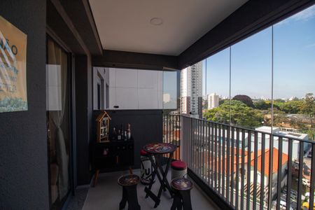 Varanda da Sala de apartamento para alugar com 2 quartos, 60m² em Ferreira, São Paulo