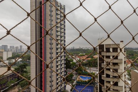 Sacada da Suíte 1 de apartamento para alugar com 2 quartos, 73m² em Indianópolis, São Paulo