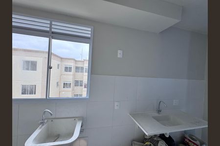 Apartamento para alugar com 43m², 2 quartos e sem vaga Apartamento para alugar com 43m², 2 quartos e sem vagaCozinha e Área de Serviço