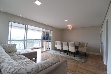 Sala de apartamento para alugar com 4 quartos, 135m² em Jardim, Santo André