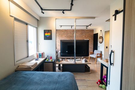 Suite de apartamento à venda com 1 quarto, 37m² em Vila Paulista, São Paulo