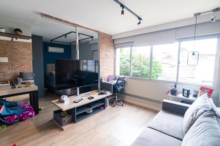 Sala de apartamento à venda com 1 quarto, 37m² em Vila Paulista, São Paulo