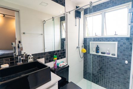 Banheiro da Suíte de apartamento à venda com 1 quarto, 37m² em Vila Paulista, São Paulo