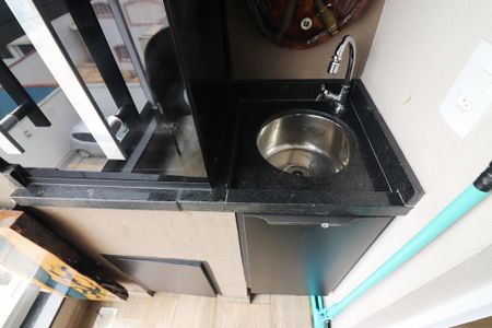 Varanda gourmet de apartamento à venda com 2 quartos, 52m² em Santa Terezinha, São Bernardo do Campo