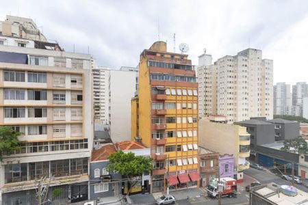 Vista de kitnet/studio para alugar com 1 quarto, 24m² em Campos Elíseos, São Paulo