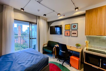 Studio de kitnet/studio para alugar com 1 quarto, 29m² em Jardim Aurelia, São Paulo