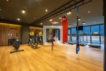 Studio à venda com 24m², 1 quarto e sem vaga Studio à venda com 24m², 1 quarto e sem vagaÁrea comum - Academia