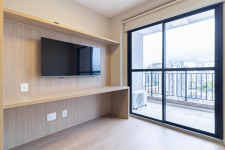 Sala de apartamento para alugar com 1 quarto, 29m² em Moema, São Paulo
