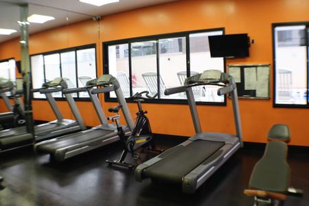 Apartamento para alugar com 26m², 1 quarto e 1 vaga Apartamento para alugar com 26m², 1 quarto e 1 vagaÁrea comum - Academia