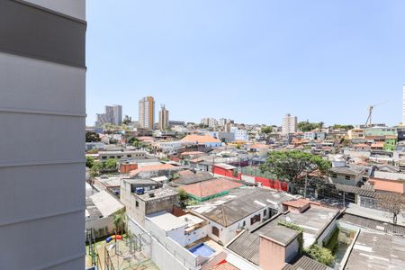 Vista da Varanda da Sala de kitnet/studio para alugar com 1 quarto, 17m² em Vila Plana, São Paulo