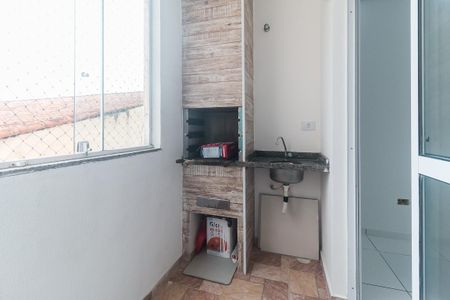 Varanda da Sala de apartamento para alugar com 2 quartos, 55m² em Vila Mogi Moderno, Mogi das Cruzes