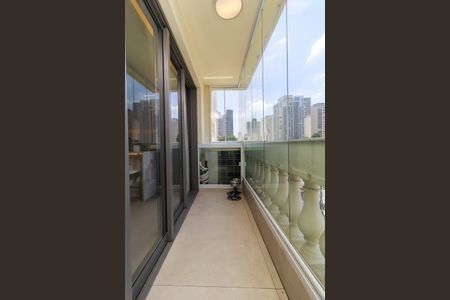 Sala - Varanda de apartamento para alugar com 4 quartos, 136m² em Campo Belo, São Paulo