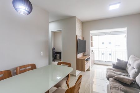 Sala  de apartamento à venda com 2 quartos, 54m² em Centro, Diadema