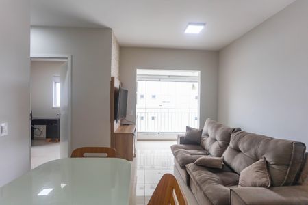 Sala  de apartamento à venda com 2 quartos, 54m² em Centro, Diadema