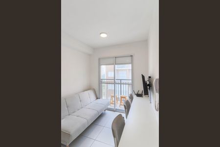 Sala de apartamento para alugar com 1 quarto, 28m² em Jardim Caravelas, São Paulo