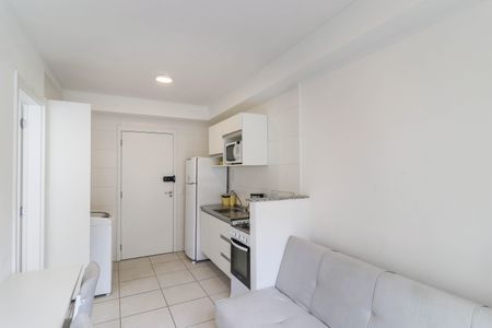 Sala de apartamento para alugar com 1 quarto, 28m² em Jardim Caravelas, São Paulo
