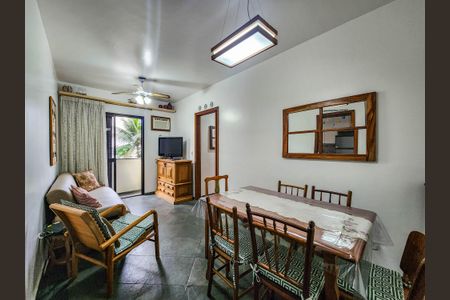 Sala de apartamento para alugar com 1 quarto, 76m² em Embaré, Santos