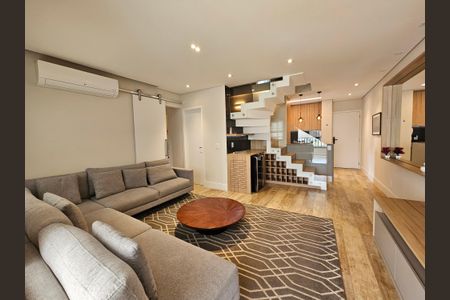 Sala de apartamento à venda com 2 quartos, 177m² em Campo Belo, São Paulo