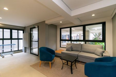 Apartamento à venda com 37m², 1 quarto e 1 vagaÁrea comum