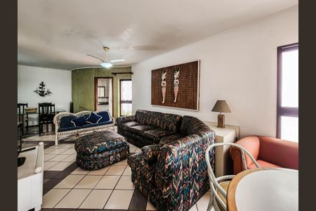 Sala de apartamento para alugar com 2 quartos, 92m² em Embaré, Santos