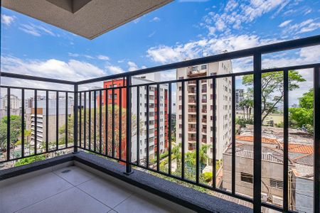 Varanda de apartamento à venda com 1 quarto, 28m² em Pinheiros, São Paulo