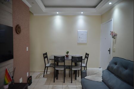 Sala de apartamento à venda com 2 quartos, 60m² em Vila Valparaíso, Santo André